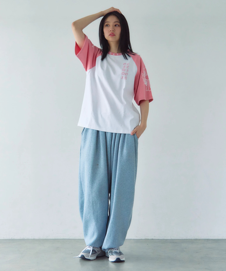 JACKROSE(ジャックローズ) |GA Raglan 刺繍&Print S/S Tee(MENS)
