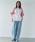 JACKROSE(ジャックローズ) |GA Raglan 刺繍&Print S/S Tee(MENS)