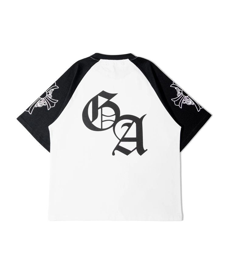 JACKROSE(ジャックローズ) |GA Raglan 刺繍&Print S/S Tee(MENS)