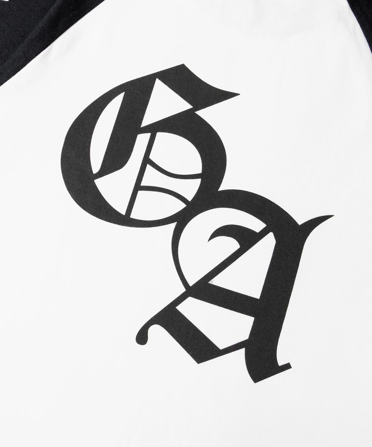 JACKROSE(ジャックローズ) |GA Raglan 刺繍&Print S/S Tee(MENS)