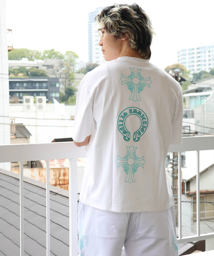 JACKROSE(ジャックローズ) |GA Color 刺繍&Print S/S Tee(MENS)