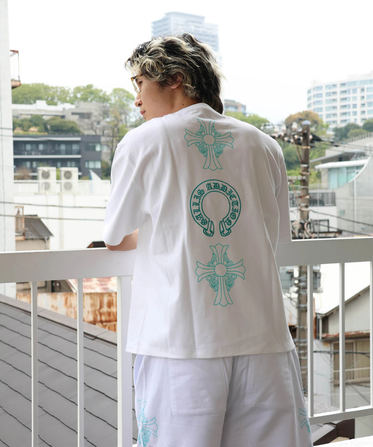 JACKROSE(ジャックローズ) |GA Color 刺繍&Print S/S Tee(MENS)