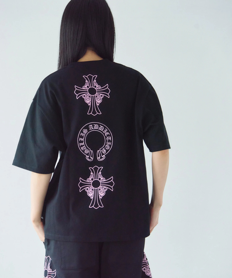 JACKROSE(ジャックローズ) |GA Color 刺繍&Print S/S Tee(MENS)