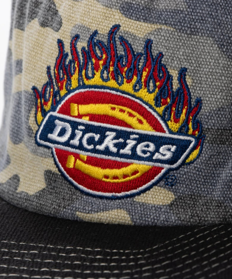 JACKROSE(ジャックローズ) |Dickies/ディッキーズ EX FIRE ICON 5PANEL CAP