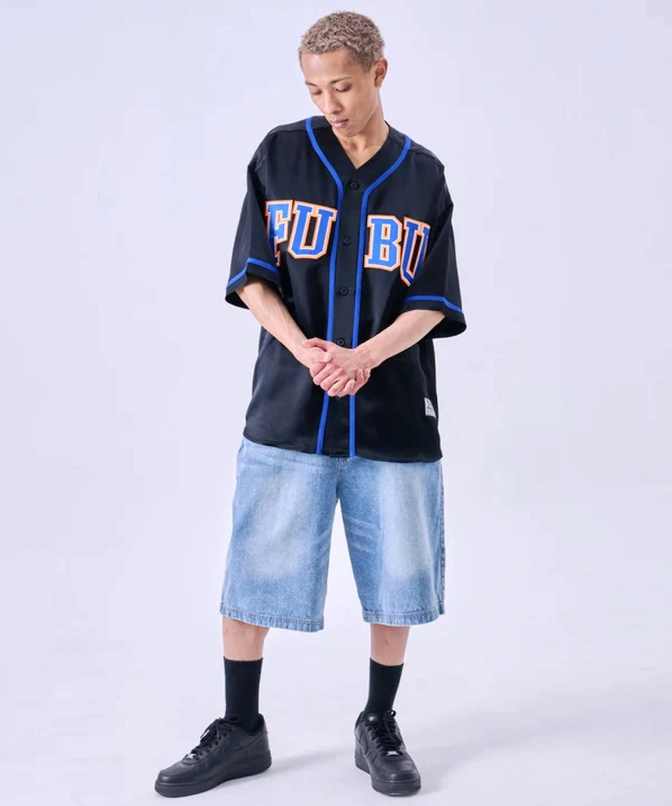 JACKROSE(ジャックローズ) |FUBU/フブ Satin Baseball S/S Shirts(MENS)