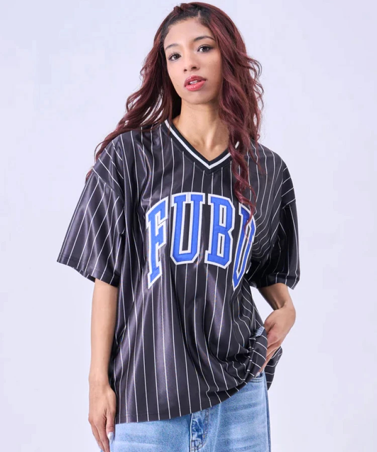 JACKROSE(ジャックローズ) |FUBU/フブ Patch V Neck S/S T-Shirts(MENS)