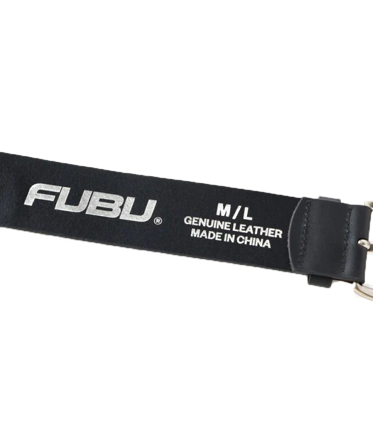 専用　値下げ！　FUBU レザーベルト ブラウン Lサイズ 約113cm FUBU/フブ Studs Genuine Leather Belt｜ファッション通販 SANKO