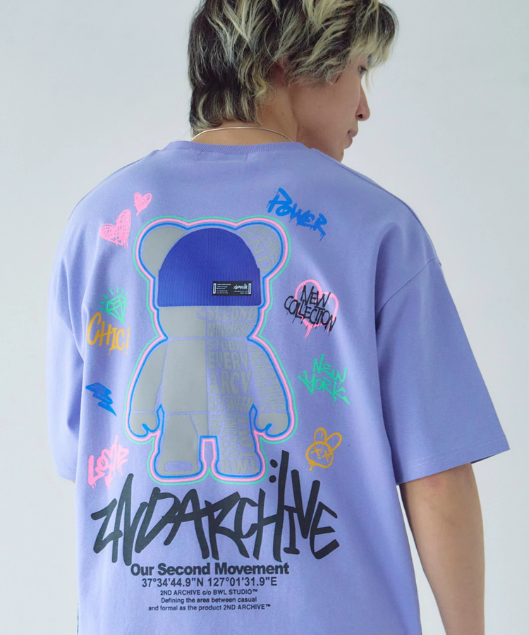 JACKROSE(ジャックローズ) |2ND ARCHIVE/セカンドアーカイブ 009 発光 SSTEE(MENS)