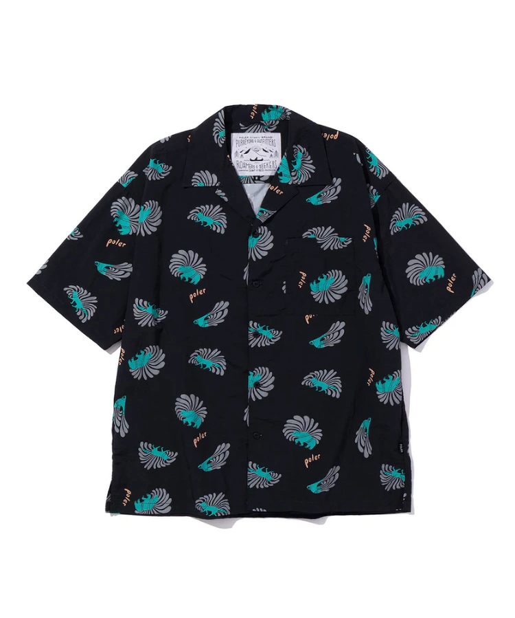 JACKROSE(ジャックローズ) |POLeR/ポーラー CRITTER ALOHA SS SHIRT(MENS)