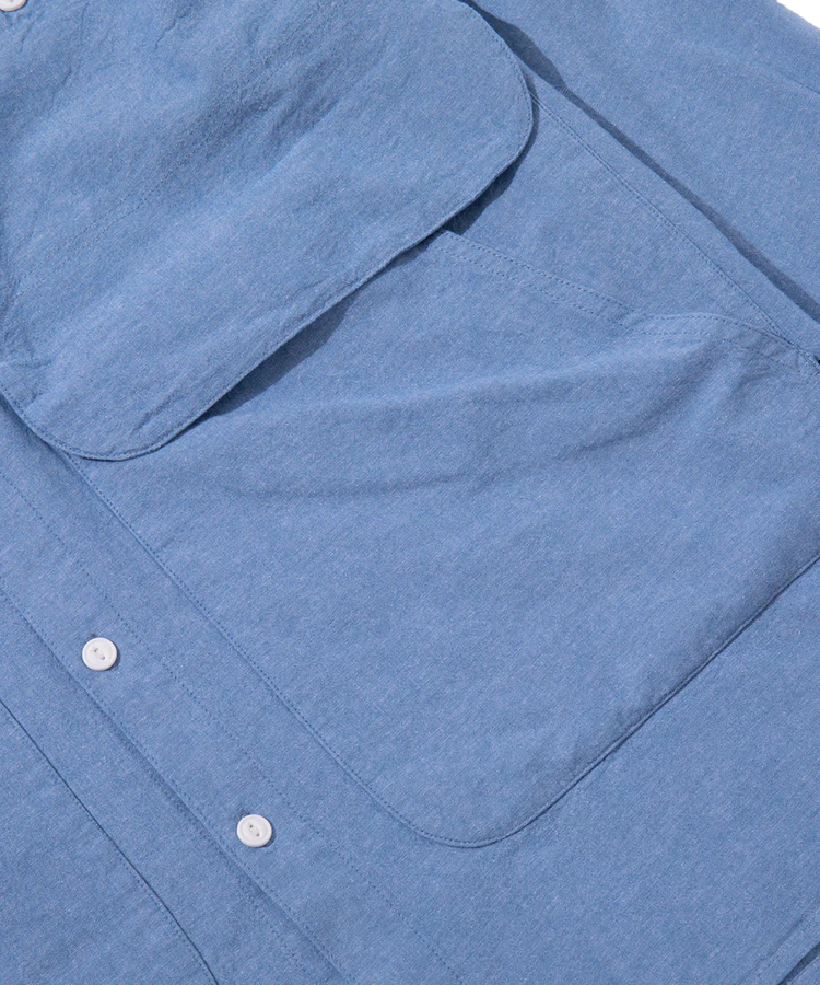 JACKROSE(ジャックローズ) |POLeR/ポーラー EMB POCKET CHAMBRAY L/S SHIRTS(MENS)