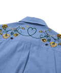 JACKROSE(ジャックローズ) |POLeR/ポーラー EMB POCKET CHAMBRAY L/S SHIRTS(MENS)