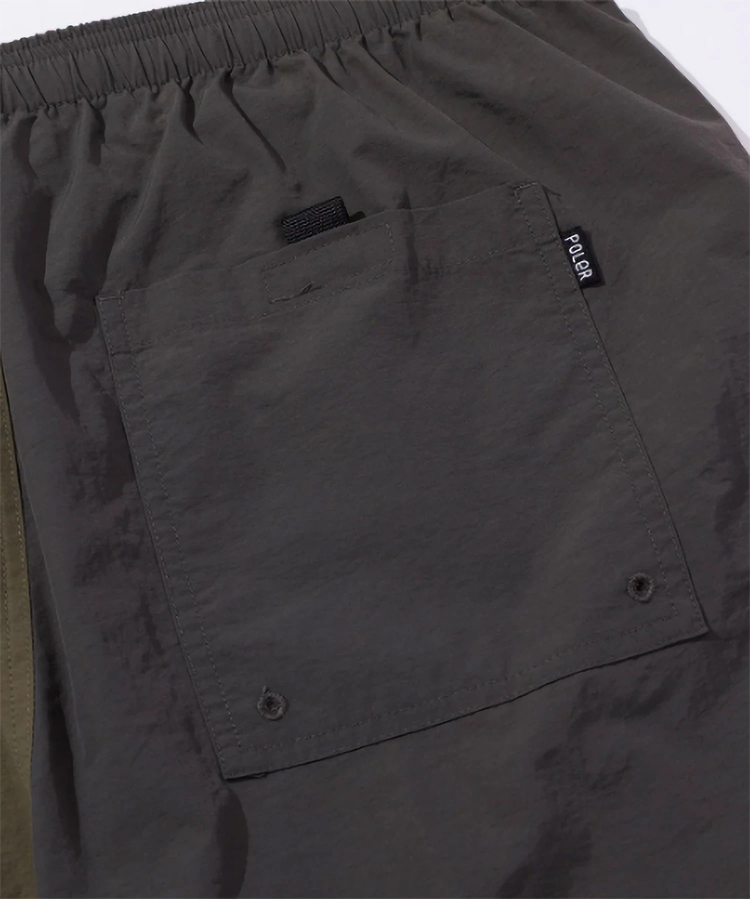 JACKROSE(ジャックローズ) |POLeR/ポーラー NYLON WIDE STUFF SHORTS(MENS)