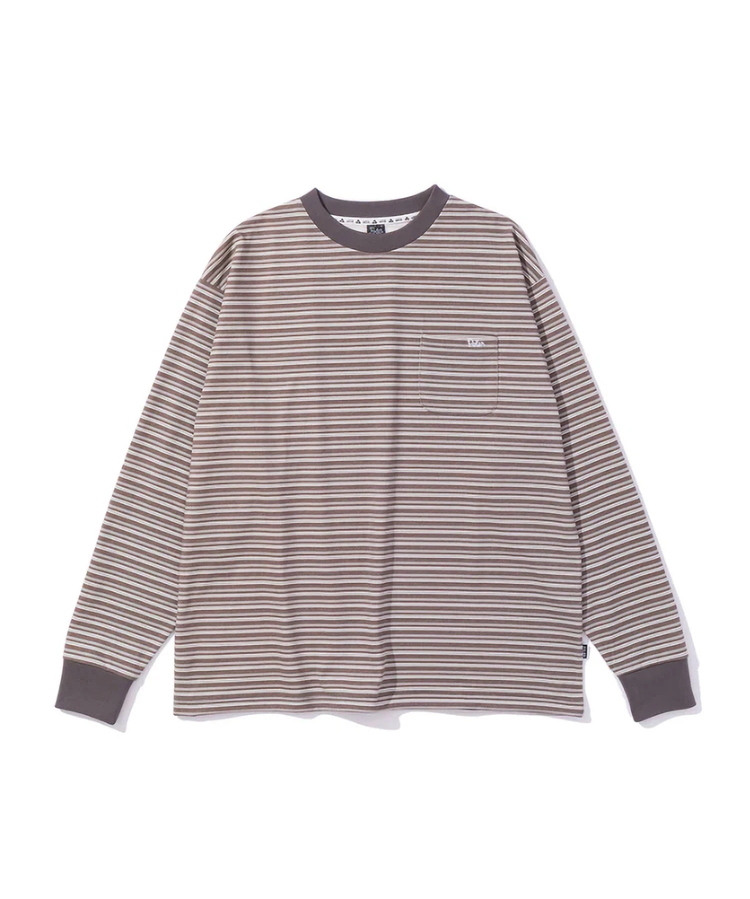 JACKROSE(ジャックローズ) |POLeR/ポーラー COOL TOUCH 90s STRIPE L/S TEE(MENS)