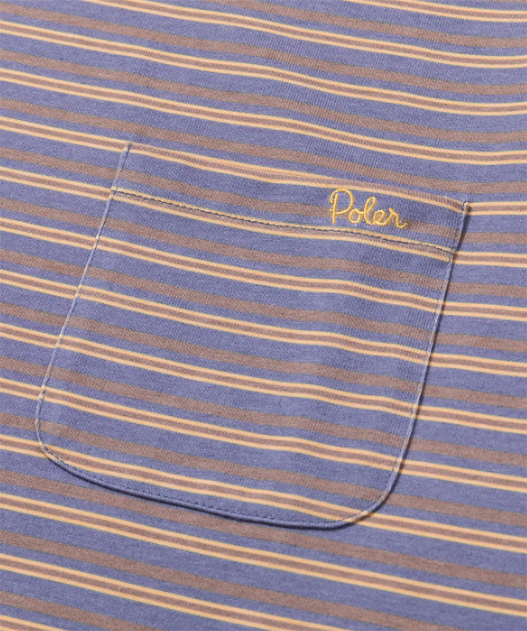 JACKROSE(ジャックローズ) |POLeR/ポーラー COOL TOUCH 90s STRIPE L/S TEE(MENS)
