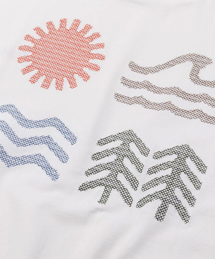 JACKROSE(ジャックローズ) |POLeR/ポーラー PRM CLOTH STITCH EMB SS TEE(MENS)