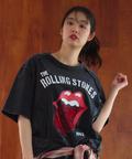 JACKROSE(ジャックローズ) |【The Rolling Stones×JACKROSE】 切替･ラインストーン･SSTEE(MENS)