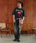 JACKROSE(ジャックローズ) |【The Rolling Stones×JACKROSE】 切替･ラインストーン･SSTEE(MENS)