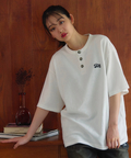 JACKROSE(ジャックローズ) |【The Rolling Stones×JACKROSE】 コンチョボタン ヘンリーネック SSTEE(MENS)