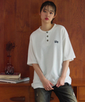 JACKROSE(ジャックローズ) |【The Rolling Stones×JACKROSE】 コンチョボタン ヘンリーネック SSTEE(MENS)