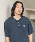 JACKROSE(ジャックローズ) |【The Rolling Stones×JACKROSE】 コンチョボタン ヘンリーネック SSTEE(MENS)