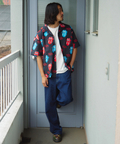JACKROSE(ジャックローズ) |【The Rolling Stones×JACKROSE】 総柄･リップス&タン SSシャツ(MENS)