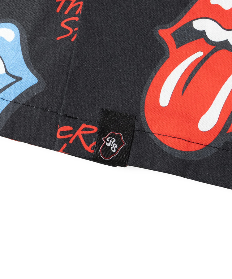JACKROSE(ジャックローズ) |【The Rolling Stones×JACKROSE】 総柄･リップス&タン SSシャツ(MENS)