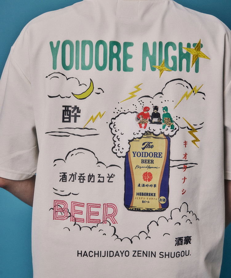 JACKROSE(ジャックローズ) |YOIDORE/酔いどれ KAMINARISAMA SS TEE(MENS)