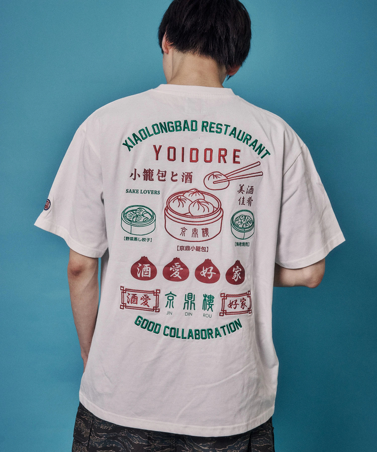 JACKROSE(ジャックローズ) |YOIDORE/酔いどれ ジンディンロウ コラボ SS TEE(MENS)