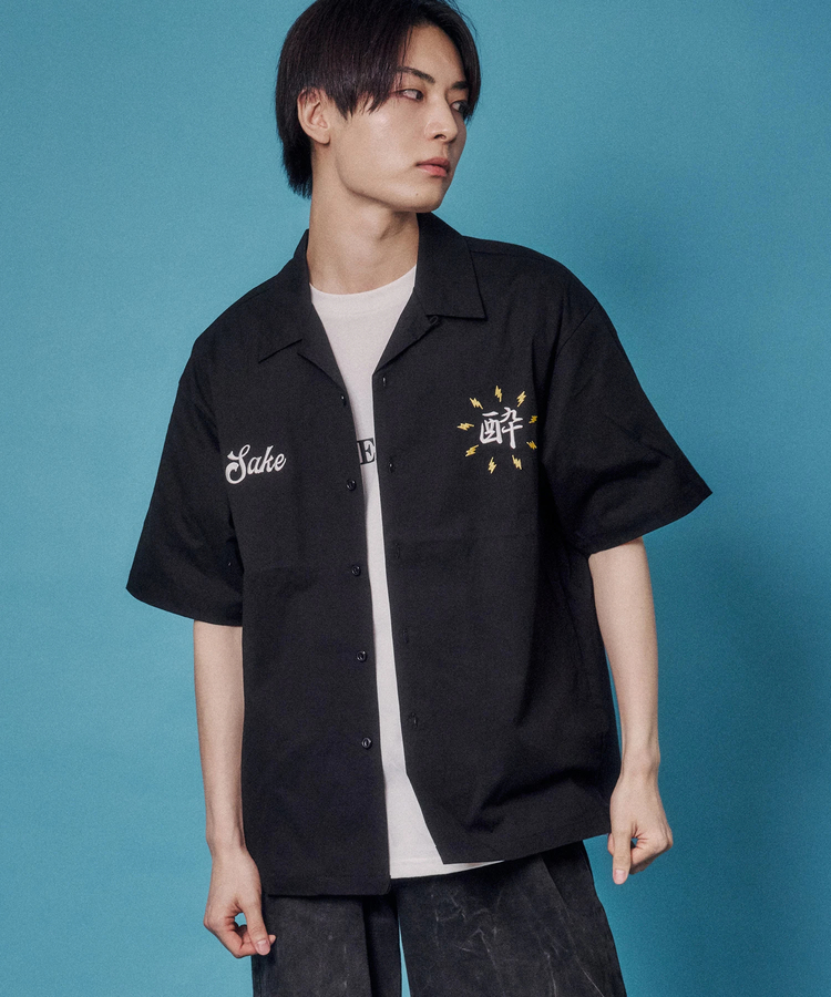 JACKROSE(ジャックローズ) |YOIDORE/酔いどれ KAMINARISAMA SS シャツ(MENS)