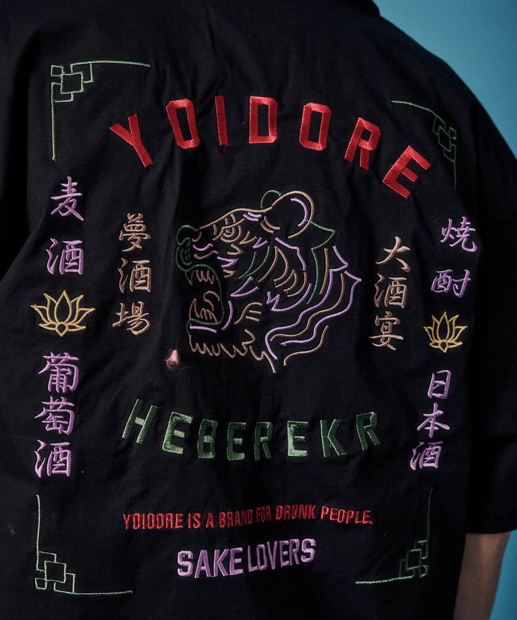 JACKROSE(ジャックローズ) |YOIDORE/酔いどれ 酔虎と酔龍 SS シャツ(MENS)