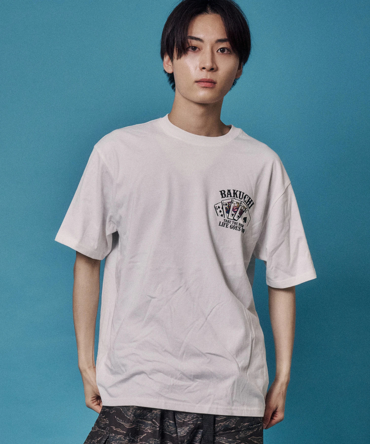 JACKROSE(ジャックローズ) |BAKUCHI/バクチ ポーカー SS TEE(MENS)