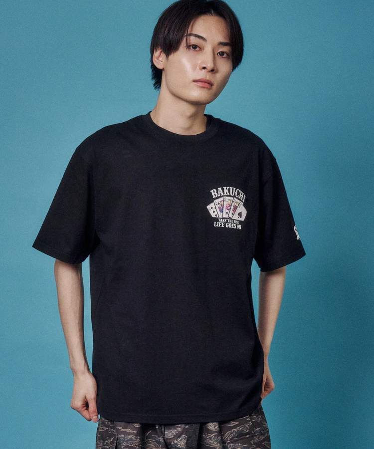 JACKROSE(ジャックローズ) |BAKUCHI/バクチ ポーカー SS TEE(MENS)
