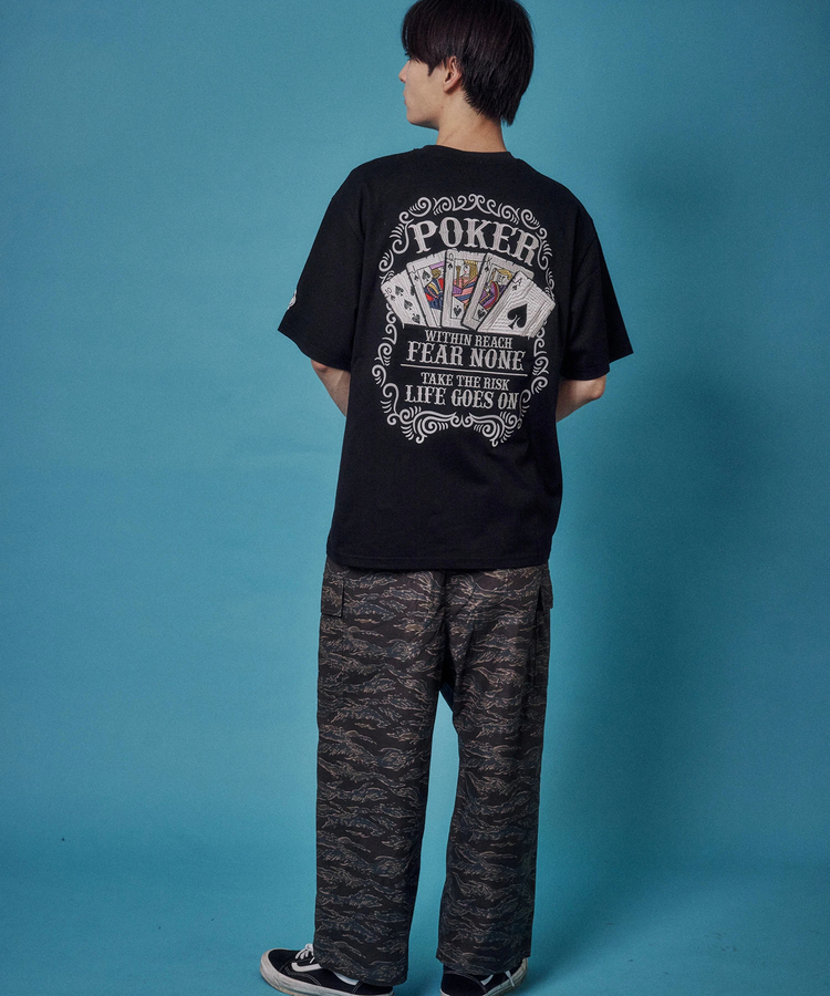 JACKROSE(ジャックローズ) |BAKUCHI/バクチ ポーカー SS TEE(MENS)