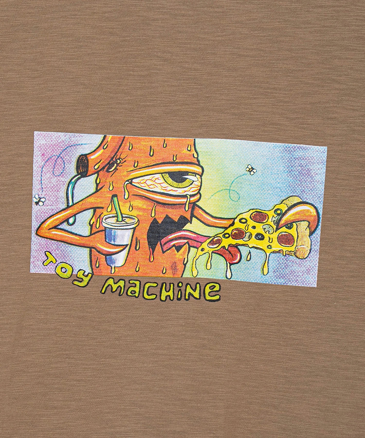 JACKROSE(ジャックローズ) |TOY MACHINE/トイマシーン GM PIZZA SECT SLUB YARN SS TEE(MENS)