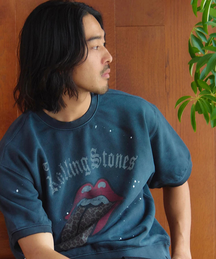 JACKROSE(ジャックローズ) |【The Rolling Stones×JACKROSE】  Vintage SWT SS Tee(MENS)