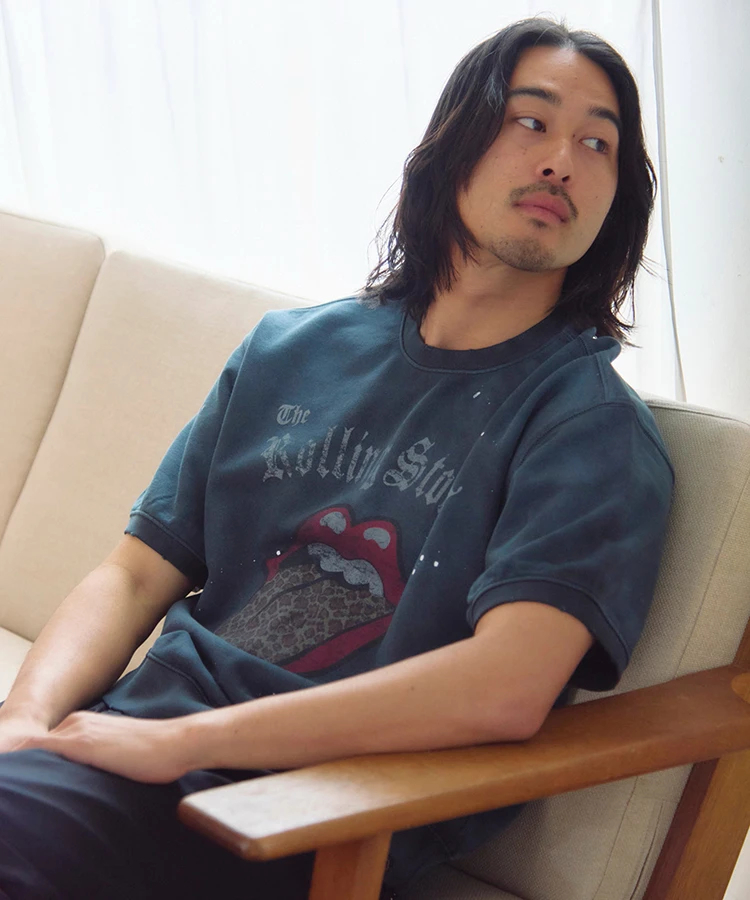 JACKROSE(ジャックローズ) |【The Rolling Stones×JACKROSE】  Vintage SWT SS Tee(MENS)
