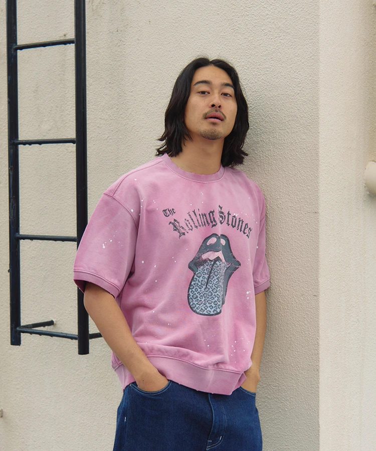JACKROSE(ジャックローズ) |【The Rolling Stones×JACKROSE】  Vintage SWT SS Tee(MENS)