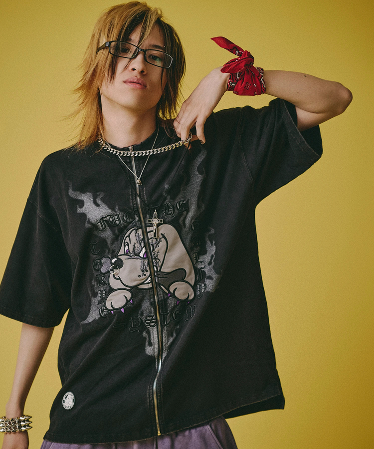 JACKROSE(ジャックローズ) |GALFY/ガルフィー ハーフ&ハーフ SS Tee(MENS)