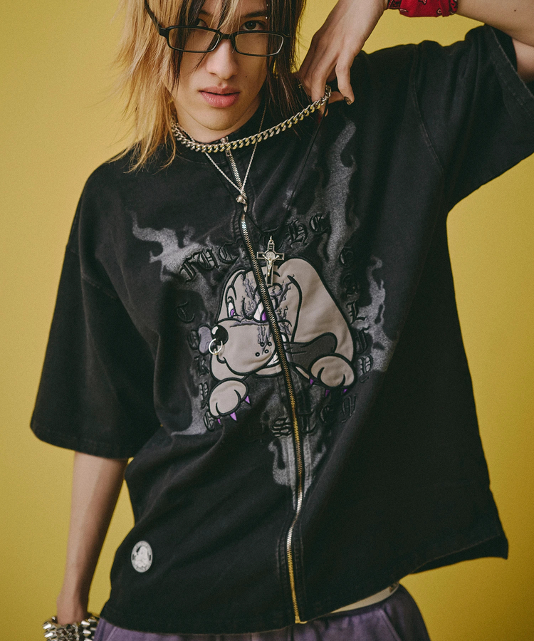 JACKROSE(ジャックローズ) |GALFY/ガルフィー ハーフ&ハーフ SS Tee(MENS)