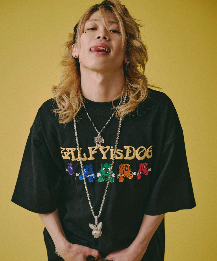 JACKROSE(ジャックローズ) |GALFY/ガルフィー 復刻GALFY is DOG SS Tee(MENS)