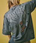 JACKROSE(ジャックローズ) |GALFY/ガルフィー 闇に溶かされし犬ダメージ SS Tee(MENS)
