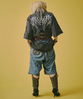 JACKROSE(ジャックローズ) |GALFY/ガルフィー 闇に溶かされし犬ダメージ SS Tee(MENS)
