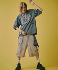 JACKROSE(ジャックローズ) |GALFY/ガルフィー 闇に溶かされし犬ダメージ SS Tee(MENS)