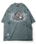 JACKROSE(ジャックローズ) |GALFY/ガルフィー 闇に溶かされし犬ダメージ SS Tee(MENS)