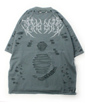 JACKROSE(ジャックローズ) |GALFY/ガルフィー 闇に溶かされし犬ダメージ SS Tee(MENS)