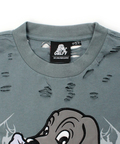 JACKROSE(ジャックローズ) |GALFY/ガルフィー 闇に溶かされし犬ダメージ SS Tee(MENS)