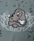 JACKROSE(ジャックローズ) |GALFY/ガルフィー 闇に溶かされし犬ダメージ SS Tee(MENS)