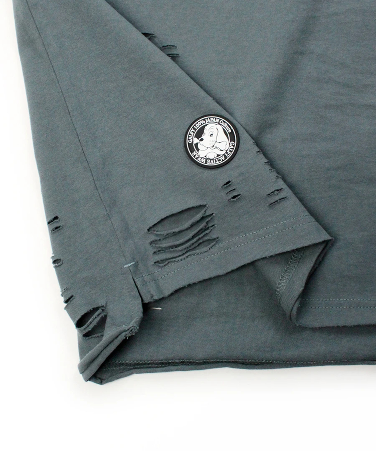 JACKROSE(ジャックローズ) |GALFY/ガルフィー 闇に溶かされし犬ダメージ SS Tee(MENS)