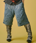 JACKROSE(ジャックローズ) |GALFY/ガルフィー 闇に溶かされし犬ダメージショーツ(MENS)