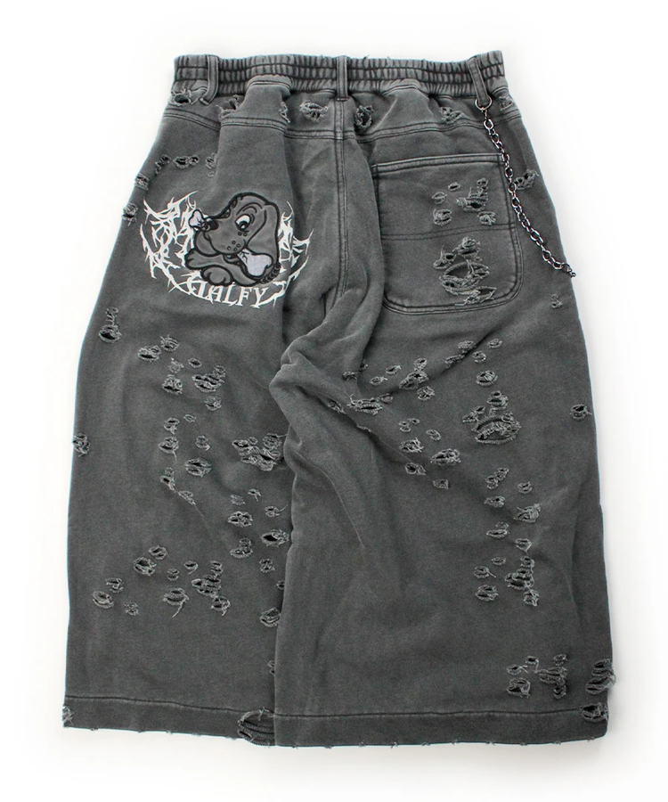 JACKROSE(ジャックローズ) |GALFY/ガルフィー 闇に溶かされし犬ダメージショーツ(MENS)